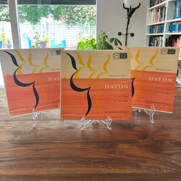 Joseph Haydn The Schneider Quartet String Quartets Opus 17 No 1-6 3xLP HS 9083-5 - Picture 1 of 13